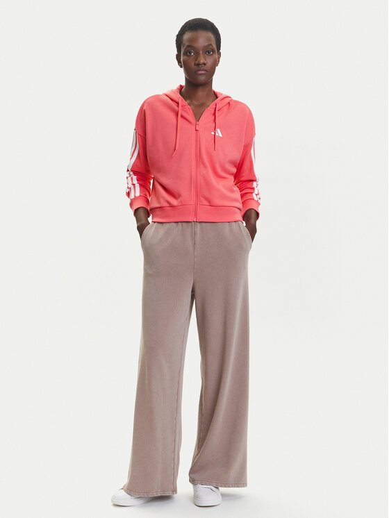 adidas adidas Felpa Essentials 3-Stripes KE4388 Rosa Regular Fit