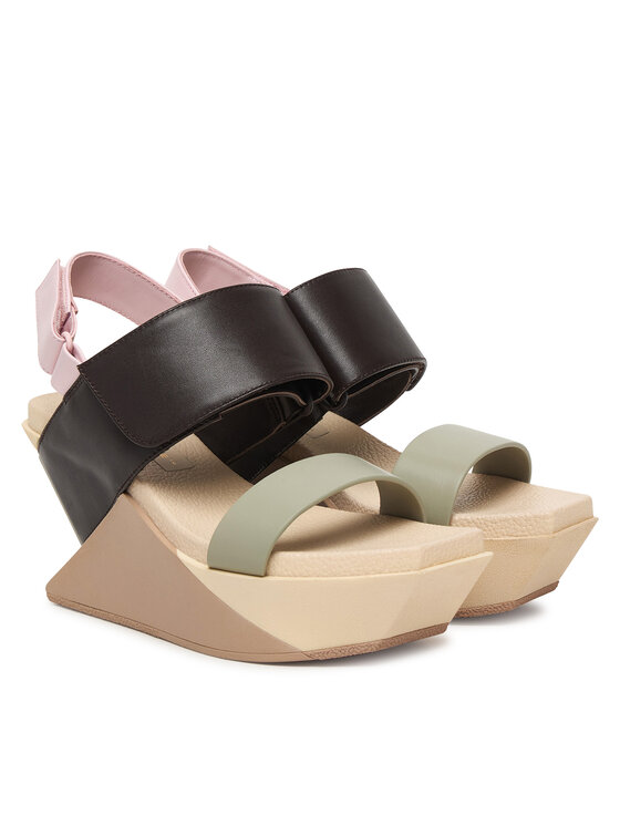 United Nude United Nude Szandál Delta Wedge Sandal 1041345616 Színes
