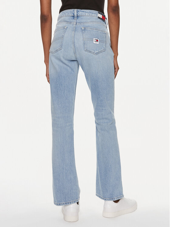 Tommy Jeans Tommy Jeans Jeans hlače Maddie DW0DW17609 Modra Straight Fit