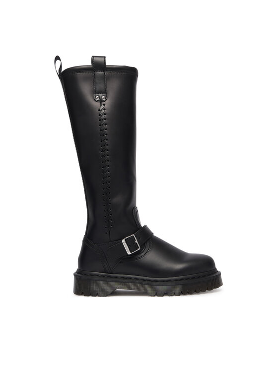 Dr. Martens Dr. Martens Чоботи ANISTONE KNEE HIGH ORLEANS  DM42669001 Чорний