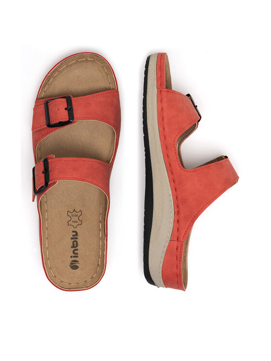 Inblu Inblu Pantoletten PF030100 Rot