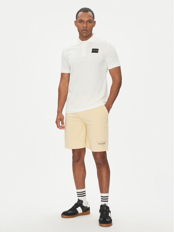 Richmond X Richmond X Športové kraťasy UMP25007BE Béžová Regular Fit