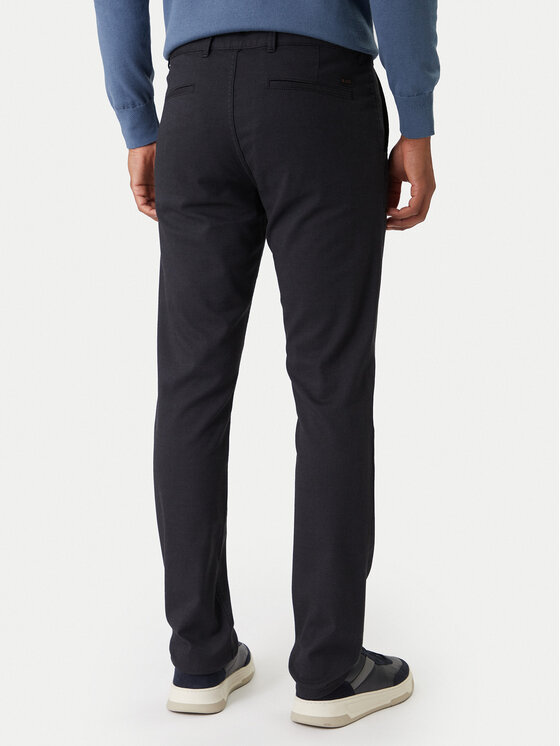 BOSS BOSS Chino kalhoty 50547719 Černá Slim Fit