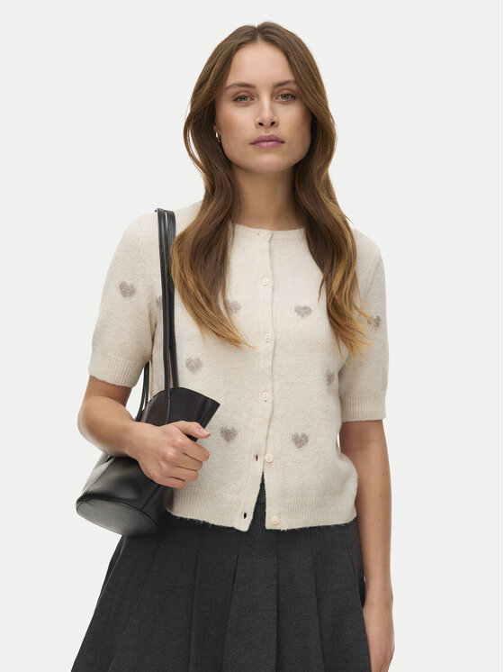 Vero Moda Cardigan Doffy 10330795 Bej Regular Fit