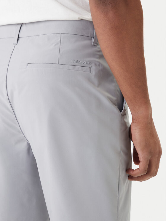 Calvin Klein Calvin Klein Шорти от плат LV04LB613G Сив Straight Fit