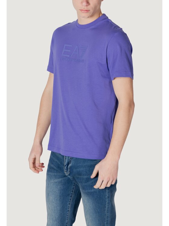 EA7 Emporio Armani EA7 Emporio Armani T-shirt 7M000224 AF10375 Viola Casual Fit