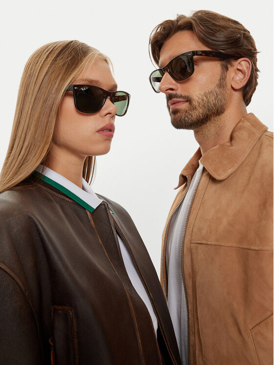 Ray-Ban Ray-Ban Сонцезахисні окуляри New Wayfarer 0RB2132 902/58 Коричневий