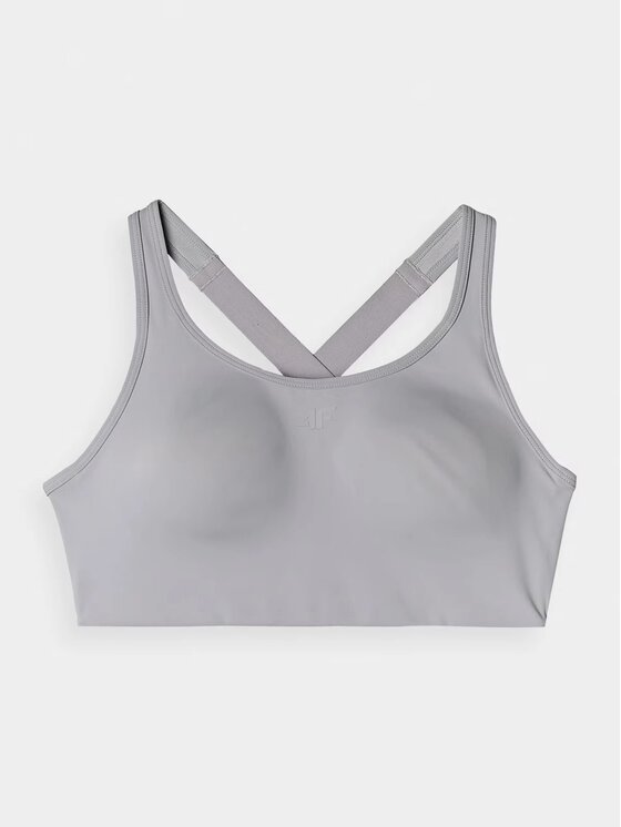 4F 4F Reggiseno sportivo 4FWAW24USBAF137-25S Grigio
