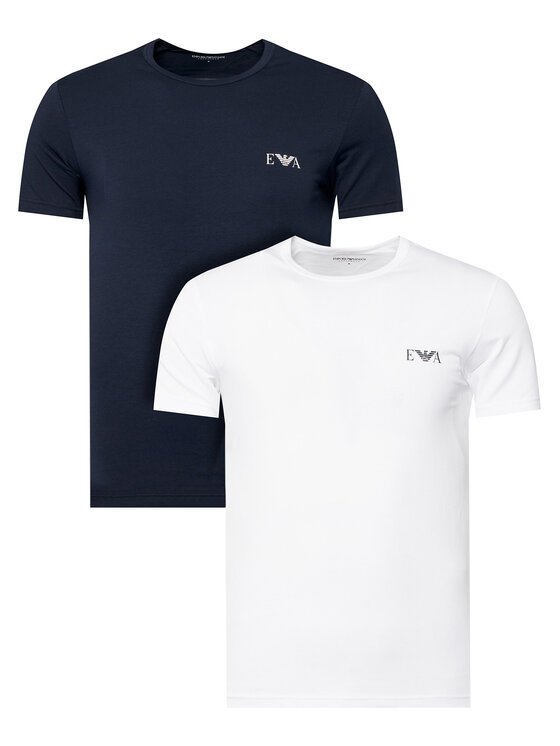 Emporio Armani Underwear Emporio Armani Underwear Komplet t-shirtów EM001849 AF20668 M0053 Kolorowy Slim Fit