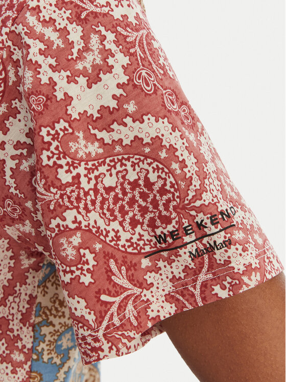 Weekend Max Mara Weekend Max Mara Póló Bussola 2615971022 Piros Regular Fit