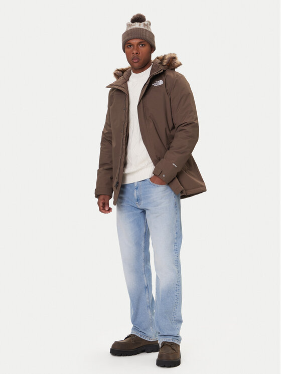 The North Face The North Face Winterjacke Zaneck NF0A4M8H Braun Regular Fit