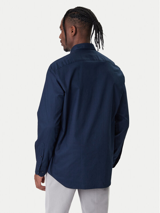 Tommy Hilfiger Tommy Hilfiger Cămașă MW0MW40529 Bleumarin Regular Fit