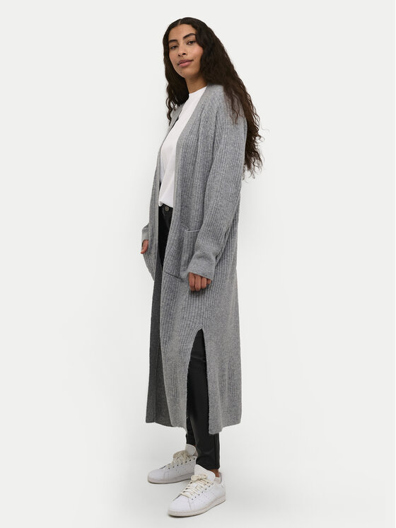 Kaffe Kaffe Кардиган Rinya 10508958 Сірий Regular Fit