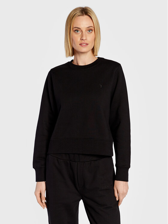 Női Pulóver Trussardi, Méret: XL, Fekete, 56F00216