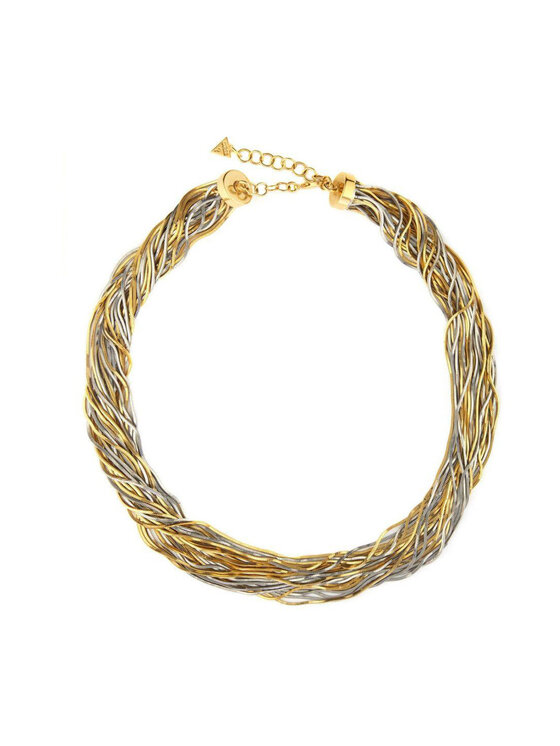 Guess Guess Naszyjnik JUBN04442JWYGRHT/U Złoty