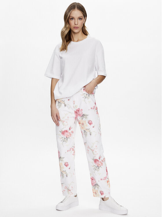 T-shirt Zoyaga 80087 6089 Bianco Oversize