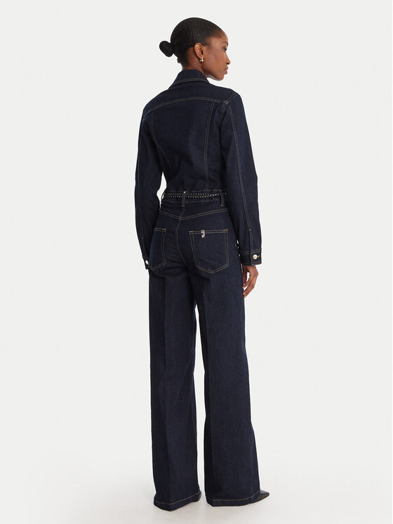 Liu Jo Liu Jo Jumpsuit UF5167 D4925 Blau Regular Fit