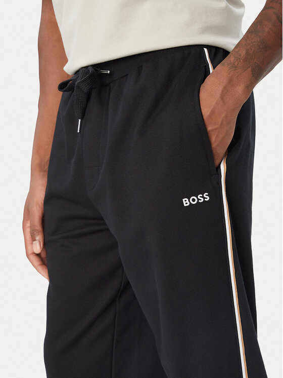 BOSS BOSS Dressipüksid 50571171 Must Regular Fit