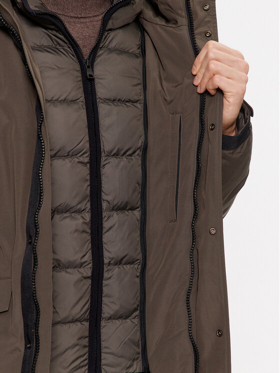 Geox Geox Зимно яке Velletri M3628N T3031F 3462 Зелен Regular Fit