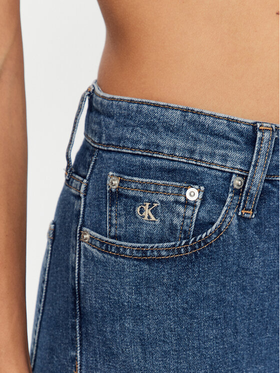 Calvin Klein Jeans Calvin Klein Jeans Farmer J20J221249 Kék Mom Fit
