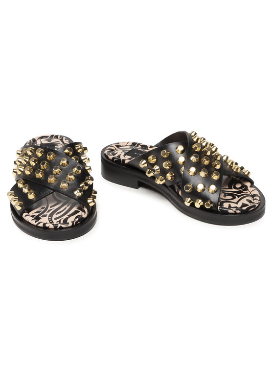 Sandali John richmond in Gomma Nero taglia 43 EU - 20398639