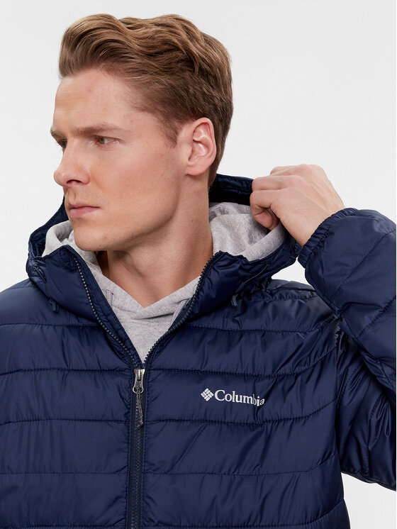 Columbia Columbia Zimska jakna Powder Lite 1693931 Mornarsko modra Regular Fit