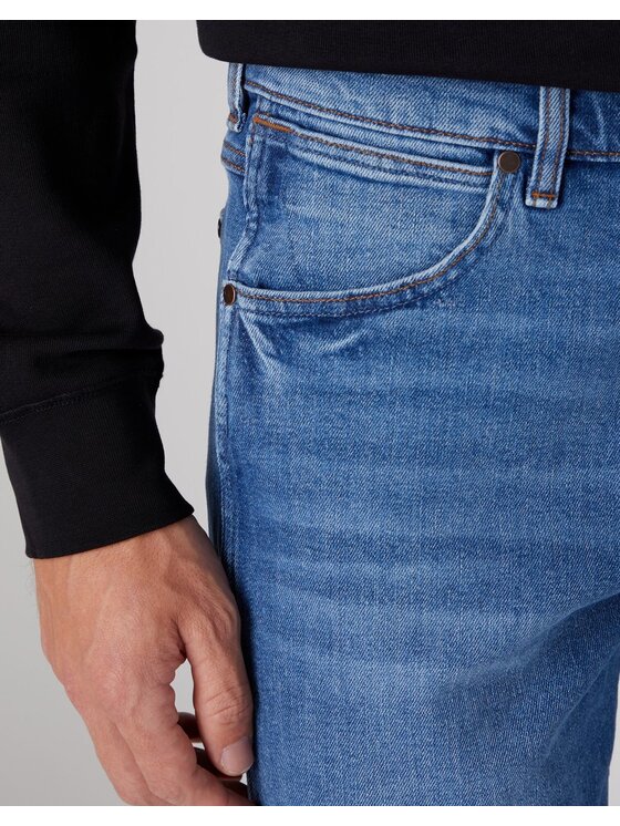 Wrangler Wrangler Jeansy W16VJX21Y_34/30 Niebieski Regular Fit