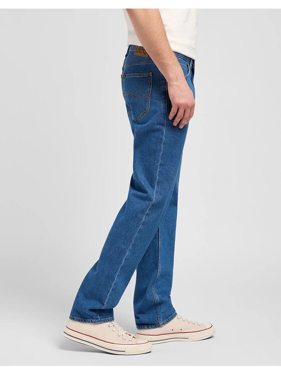 Lee Lee Jeansy WEST Niebieski Regular Fit