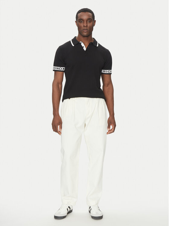 Richmond X Richmond X Poloshirt UMP25309PO Schwarz Regular Fit