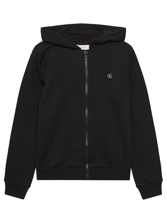 Calvin Klein Jeans Calvin Klein Jeans Μπλούζα Mini Badge IU0IU00707 D Μαύρο Regular Fit