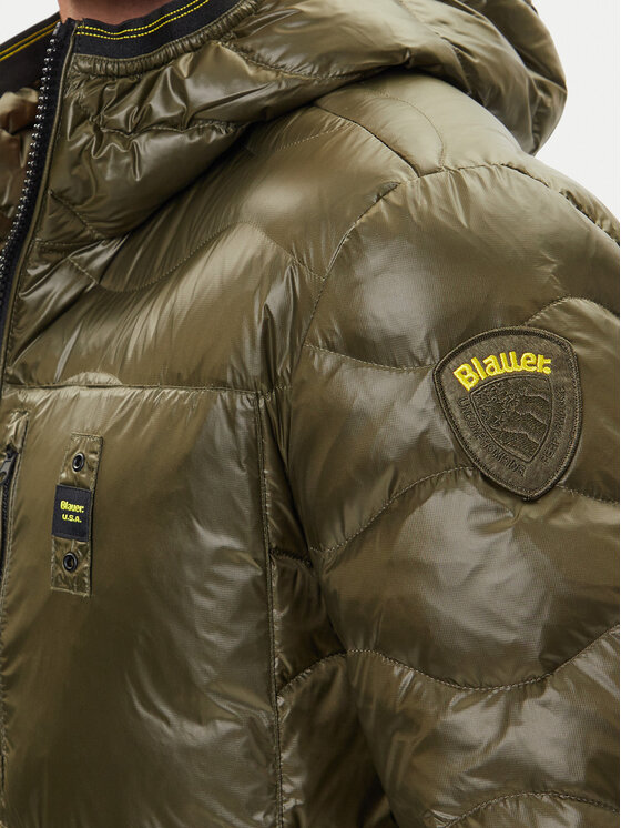 Blauer Blauer Пухено яке 25WBLUC03074006355 Зелен Regular Fit