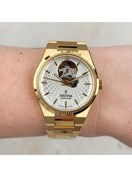 Festina Festina Hodinky F20064-1 Zlatá