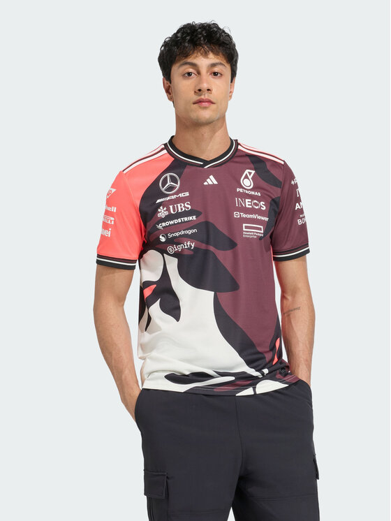 adidas adidas T-Shirt 153251 Czerwony Regular Fit