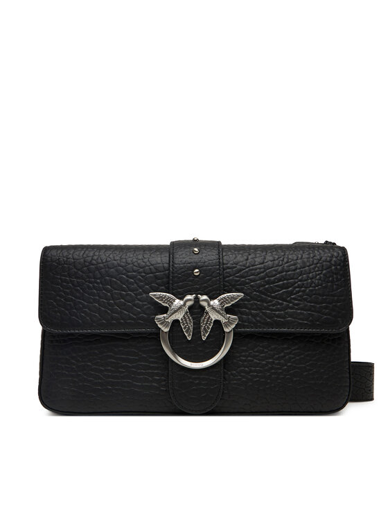 PINKO PINKO Handtasche Love One Classic Slouchy Fl Al 25-26 PLTT 104524 A2JU Schwarz