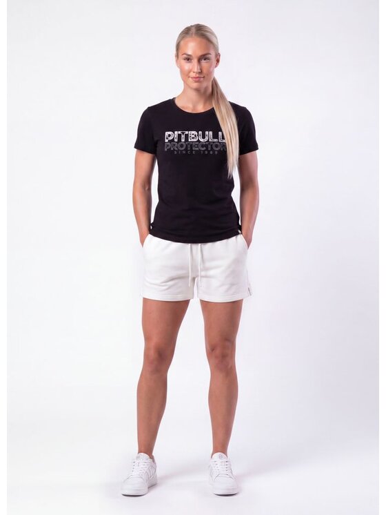 PITBULL PITBULL T-Shirt PROTECTOR Czarny Regular Fit