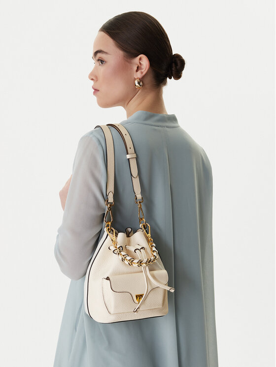 Coccinelle Coccinelle Ročna torba TFK Coccinelle Beat Generatio E1 TFK 23 03 01 Écru