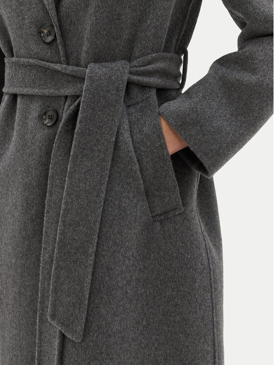 Motivi Motivi Wollmantel 0042Q000529N Grau Regular Fit