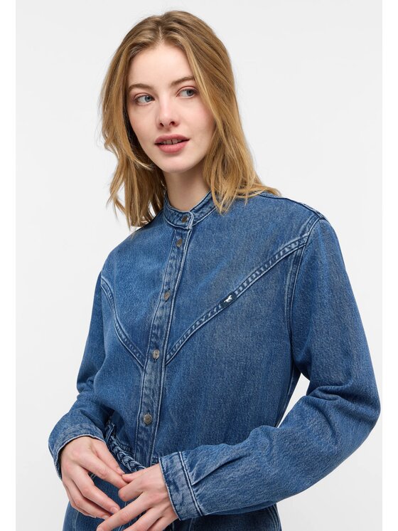 Mustang Mustang Vestito da giorno Style Paola Dress Blu Regular Fit