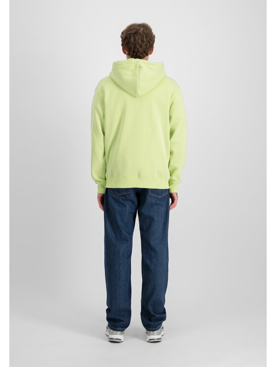 Alpha Industries Alpha Industries Bluza Basic Rubber Hoodie Żółty Regular Fit