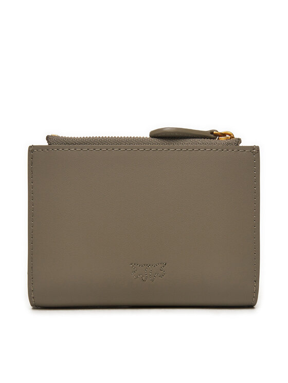 PINKO Pinko Великий жіночий гаманець Compact Wallet . 103612 A0F1 Сірий