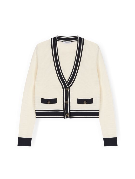 Motivi Motivi Maglione M128W003818N0S1 Bianco Regular Fit