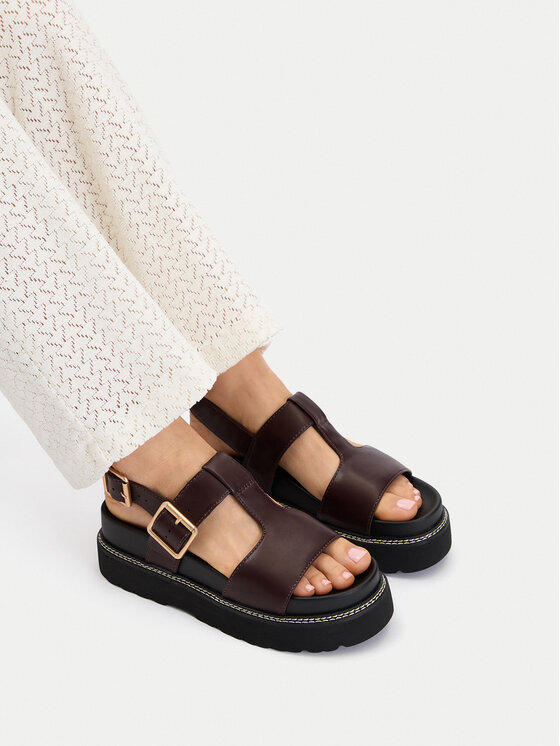 JENNY JENNY Sandalen CEO-HY2531-1 Dunkelrot