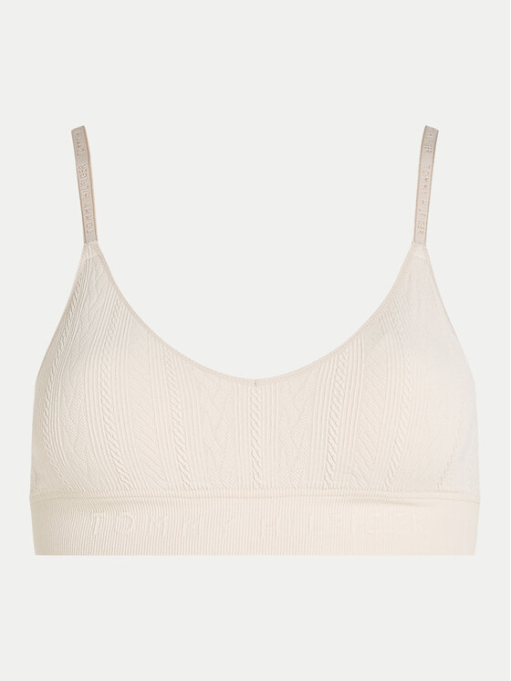 Tommy Hilfiger Tommy Hilfiger Бюстгальтер-топ UW0UW05501 Бежевий