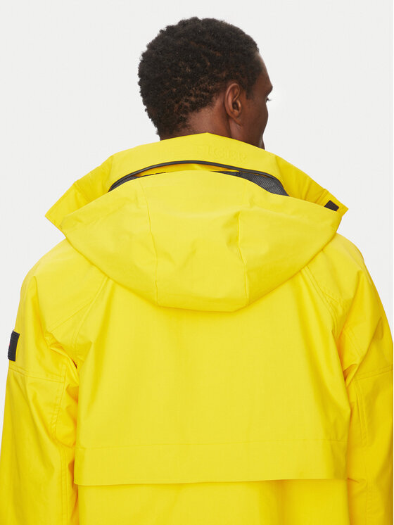 Tommy Hilfiger Tommy Hilfiger Kevad-sügis jope Regatta Mid Length Jacket MW0MW39200 Kollane Loose Fit