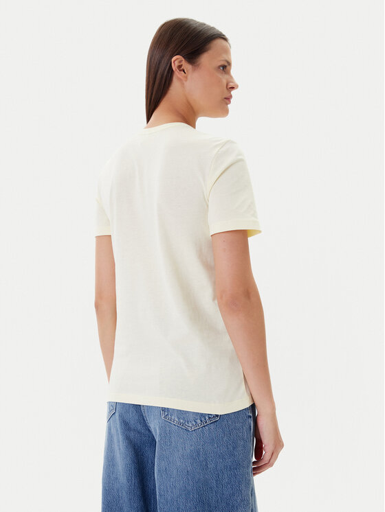 ONLY ONLY T-särk Fun Life 15349901 Kollane Regular Fit