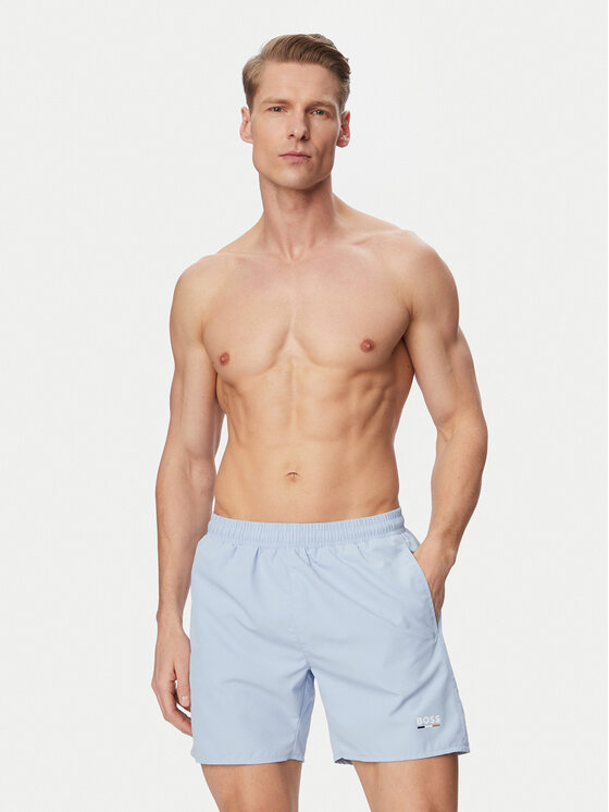 BOSS BOSS Pantaloni scurți pentru înot Swordfish 50554613 Albastru Regular Fit