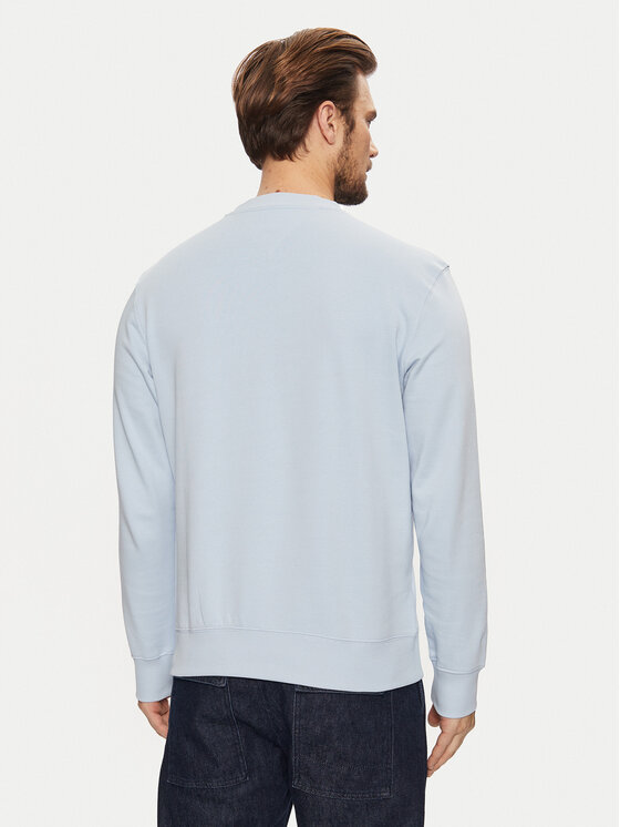 Tommy Hilfiger Tommy Hilfiger Bluză Essential MW0MW37237 Albastru celest Regular Fit