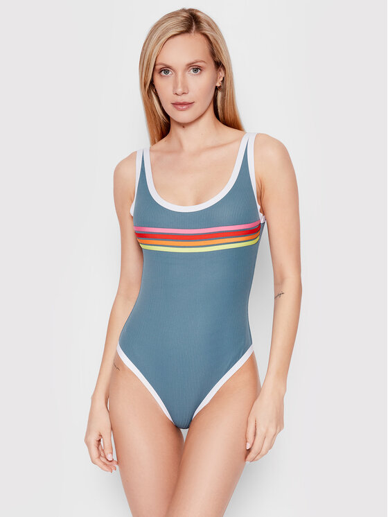 Rip Curl Peldkostīms Wave Shapers GSIYH9 Zils