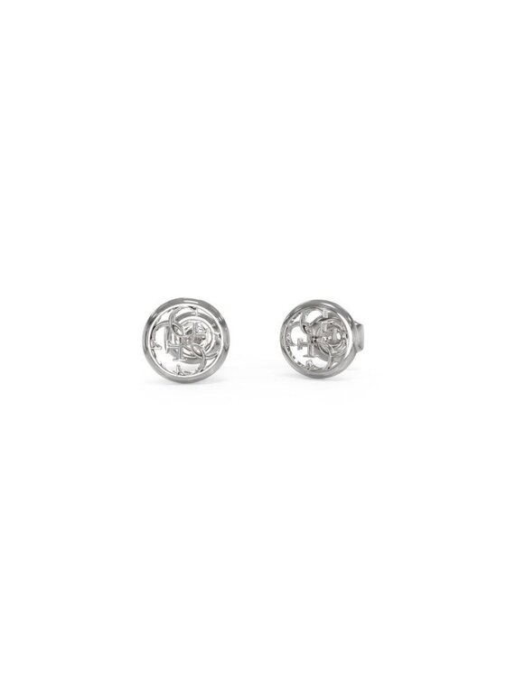 Guess Guess Naušnice JUBE03375JW-RH Stříbrná