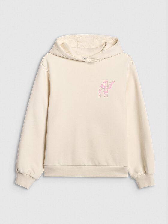4F 4F Bluza URBAN COMMUTER Biały Oversize